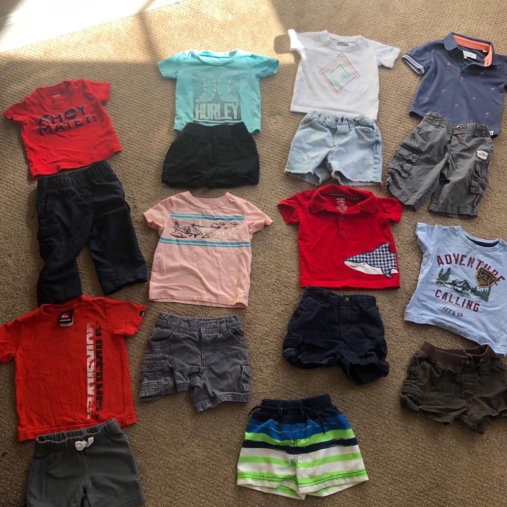 Baby boy clothes 3-6 months & 6-9 months, 12 month